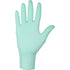 Manusi de examinare nitril nepudrate Nitrylex Green, 100 buc.