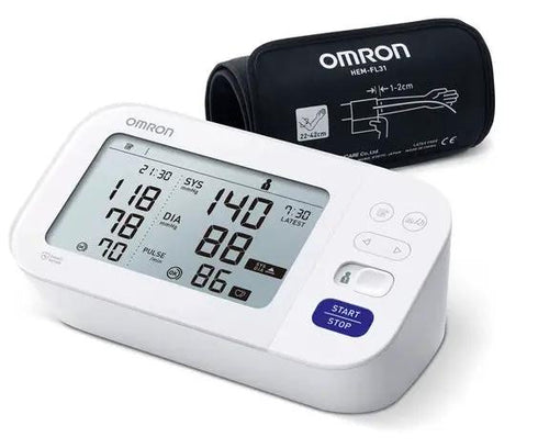 Tensiometru de brat, detectare fibrilatie atriala Omron M6 Comfort