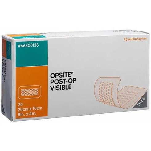 Pansament steril postoperator Opsite Post-Op Visible, 20 cm x 10 cm