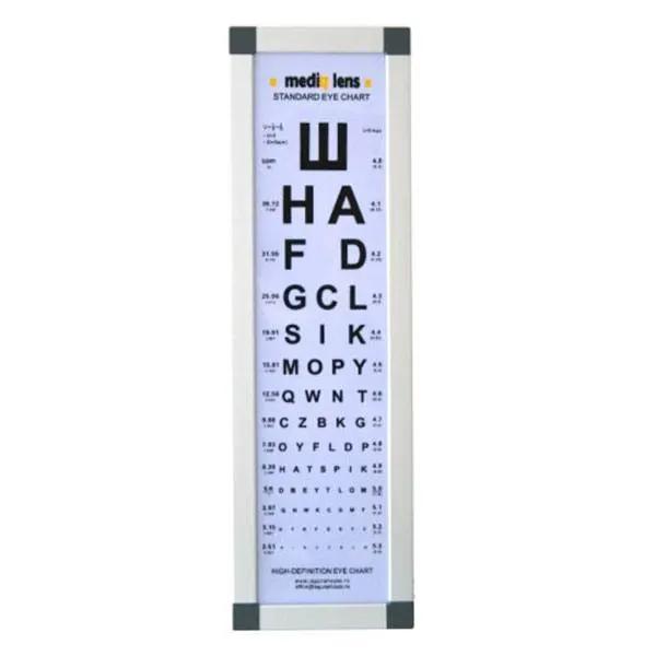Optotip litere iluminare cu neon/LED