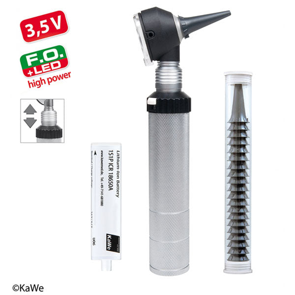 Otoscop Combilight FO30 LED HP, 3.5 V|Medizone