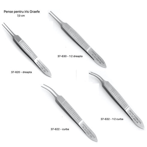 Pensa iris Graefe 1:2 dinti, 10 cm | medizone.ro