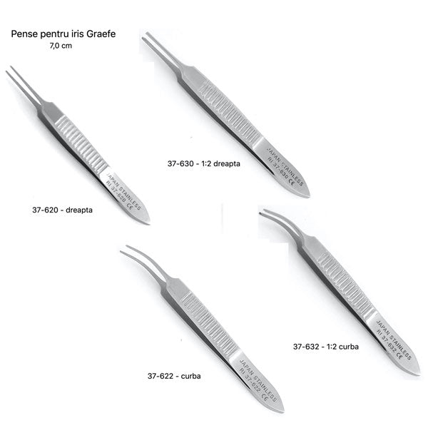 Pensa iris Graefe 1:2 dinti, 10 cm | medizone.ro