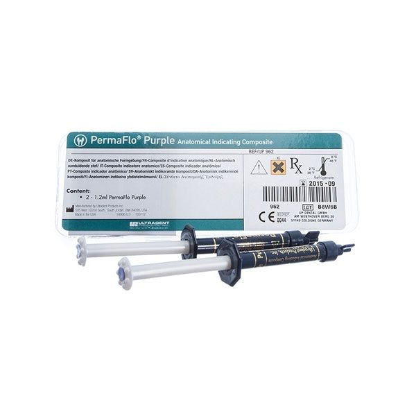 PermaFlo Purple 2 x 1.2ml Ultradent | medizone.ro