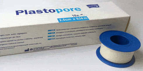 Leucoplast pe suport de hartie PLASTOPORE by TZMO