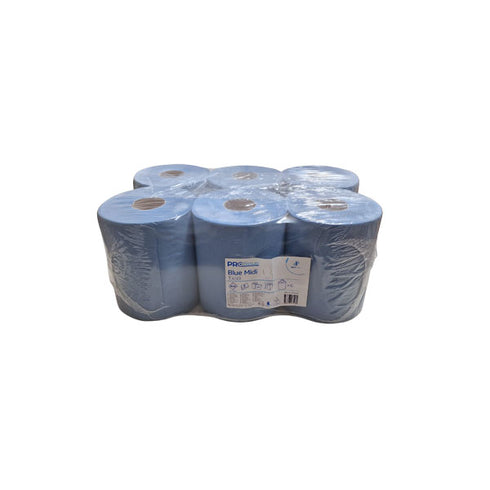 Prosop de hartie tip rola, 2 straturi, Medipro, albastru