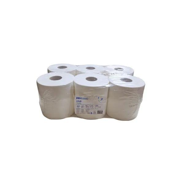 Prosop de hartie tip rola, 2 straturi, Medipro, alb