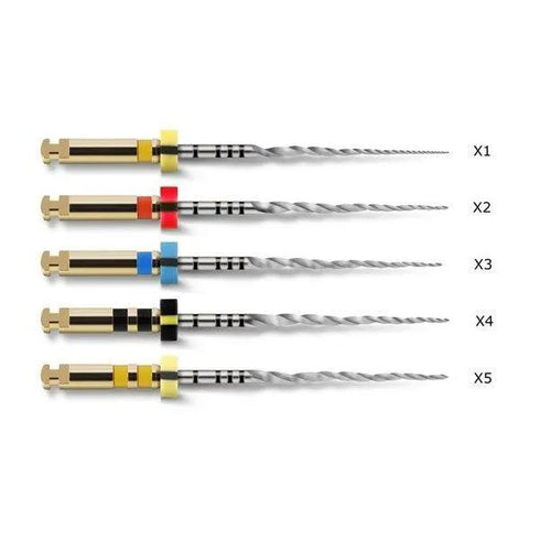 Protaper Next, X1-X3, 31 mm, set asortat