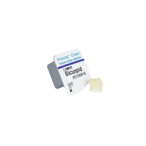 Protemp Crown Lower Bicuspid (pre-molar), large, refill