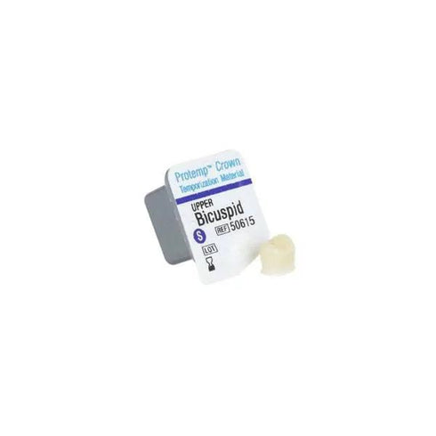 Protemp Crown Upper Bicuspid (pre-molar), small, refill