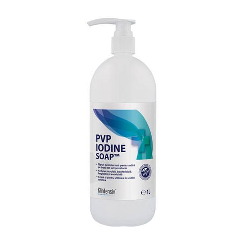 Sapun igienic si chirurgical, Klintensiv PVP Iodine 7.5%, 1 litru|Medizone