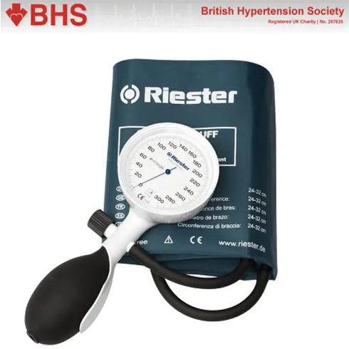 Tensiometru mecanic Riester E-Mega, 1 tub, manseta dezinfectabila