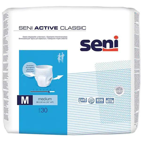 Scutece chilot SENI Active Classic Medium, 5.5 picaturi, 30 bucati