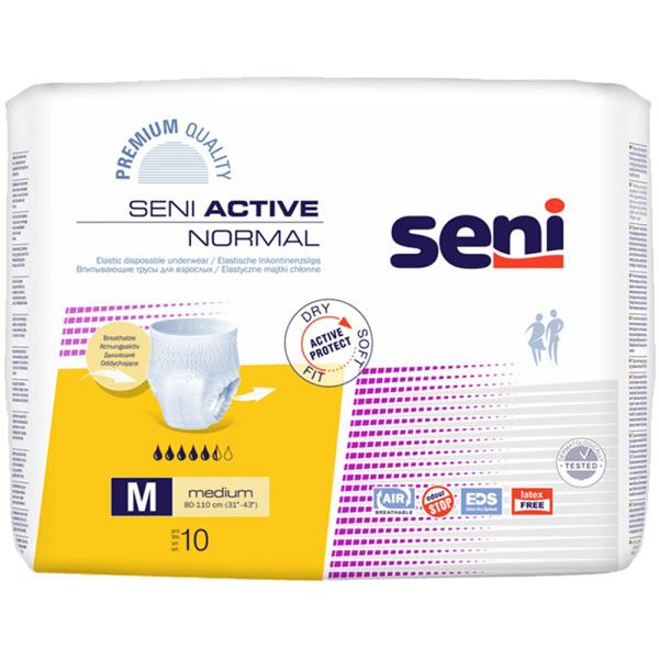 Scutece chilot SENI ACTIVE Normal Medium