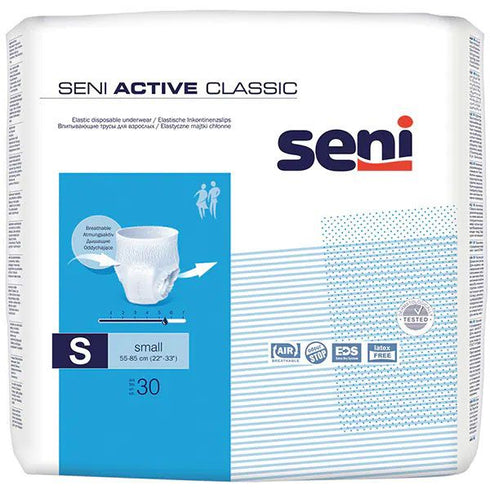 Scutece chilot Seni Active Classic Small, 5.5 picaturi, 30 buc. by TZMO
