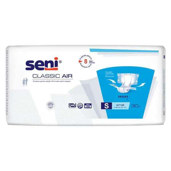 Scutece adulti SENI CLASSIC AIR Small, 30 buc., 6 picaturi