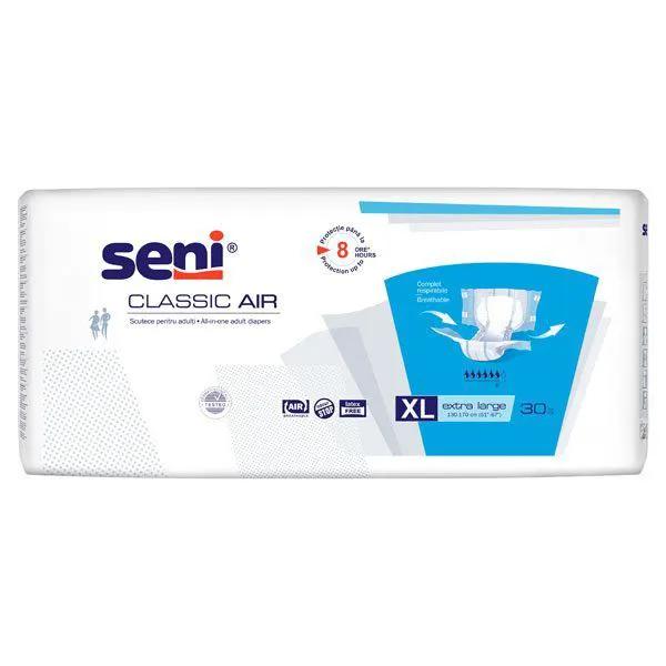Scutece adulti SENI CLASSIC AIR Extra Large, 30 buc, 6 picaturi