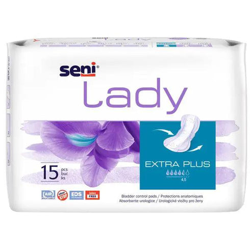 Absorbant urologic SENI LADY EXTRA PLUS, 4.5 picaturi, 15 bucati
