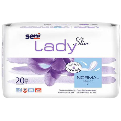 Absorbant urologic SENI LADY Slim NORMAL, 3 picaturi, 20 bucati