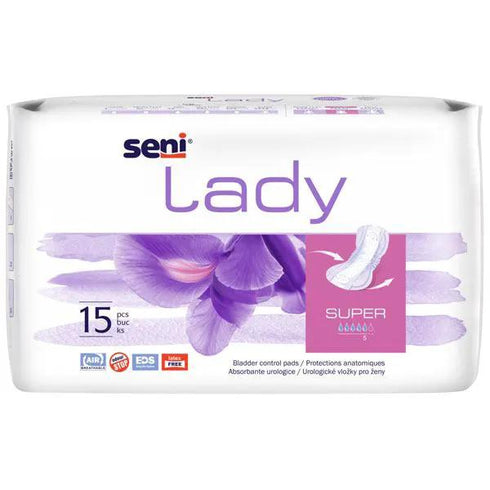 Absorbant urologic SENI LADY SUPER, 5 picaturi, 15 bucati