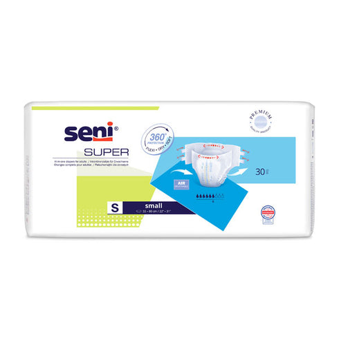 Scutece adulti SENI SUPER Small, 30 buc., 6 picaturi