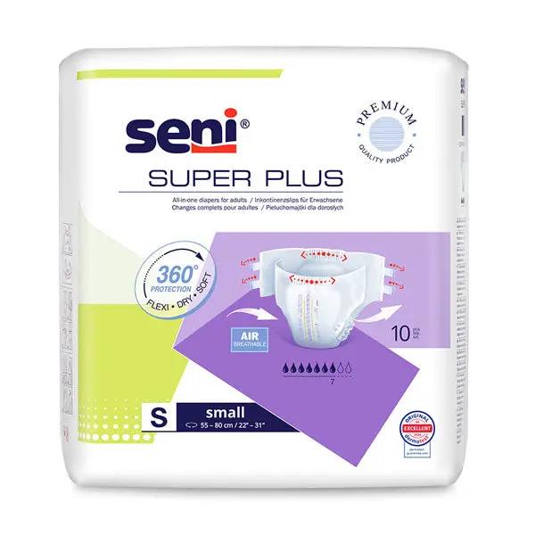 Scutece adulti SENI SUPER PLUS Small Air, 7 picaturi