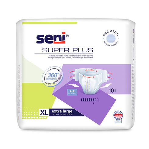 Scutece adulti SENI Super Plus Extra Large Air, 7 picaturi