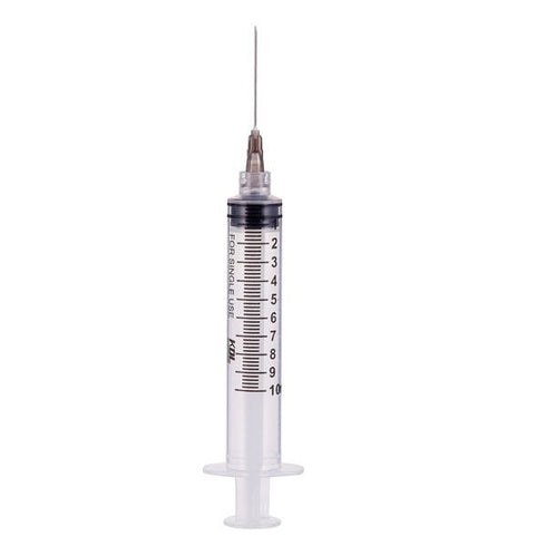 Seringi 10 ml Biosafe, cu ac luer lock, 100 buc.|Medizone