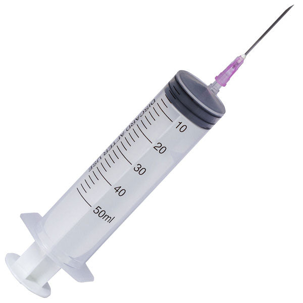 Seringi 50 ml cu ac luer slip, Biosafe, 25 buc.