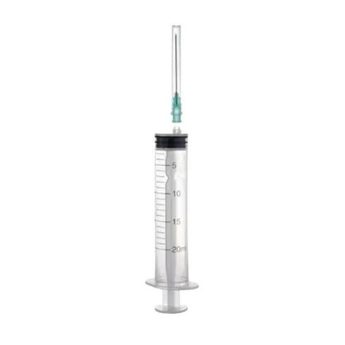 Seringi 20 ml cu ac luer slip, Biosafe, 100 buc.