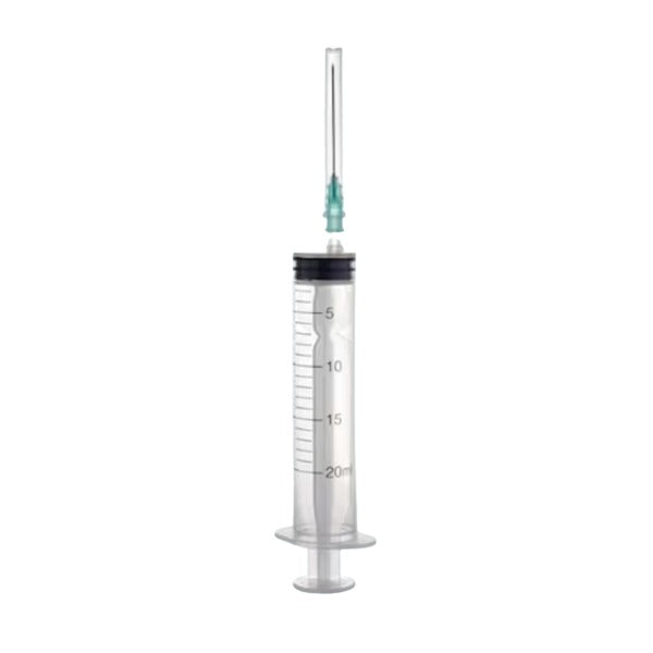 Seringi 20 ml cu ac luer slip, Biosafe, 100 buc. by Biosafe