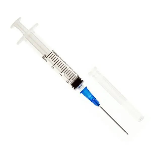Seringi 2.5 ml Biosafe cu ac luer lock (filet) 100 buc.