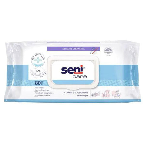 Servetele umede Seni Care, 80 bucati