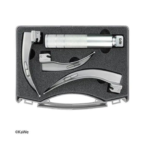 Set laringoscop C 2.5V McIntosh lame 2-3-4, KaWe