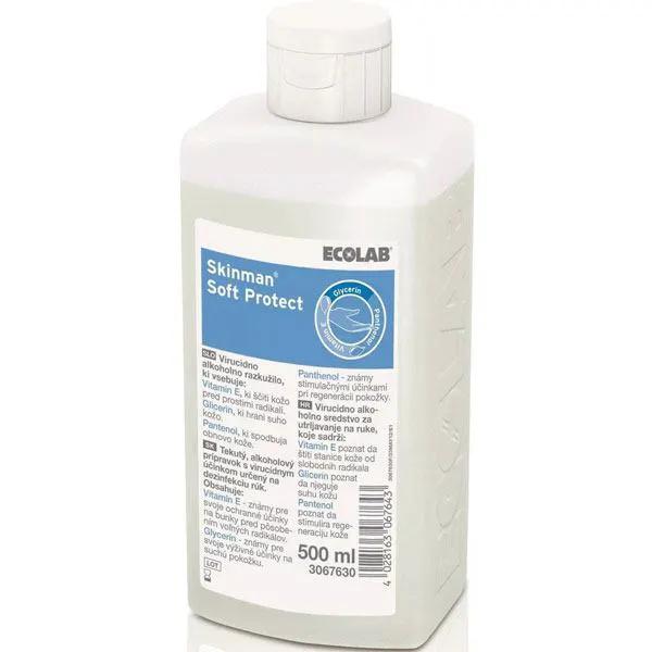 Dezinfectant de maini SKINMAN SOFT PROTECT, 500 ml