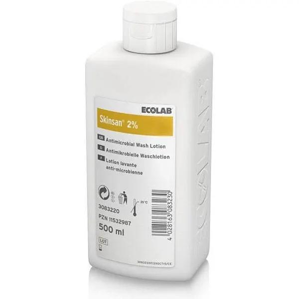 Sapun dezinfectant maini si piele Skinsan 2% Clorhexidina, 500 ml