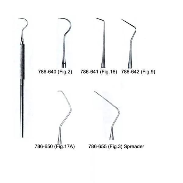 Sonda dentara, diverse modele