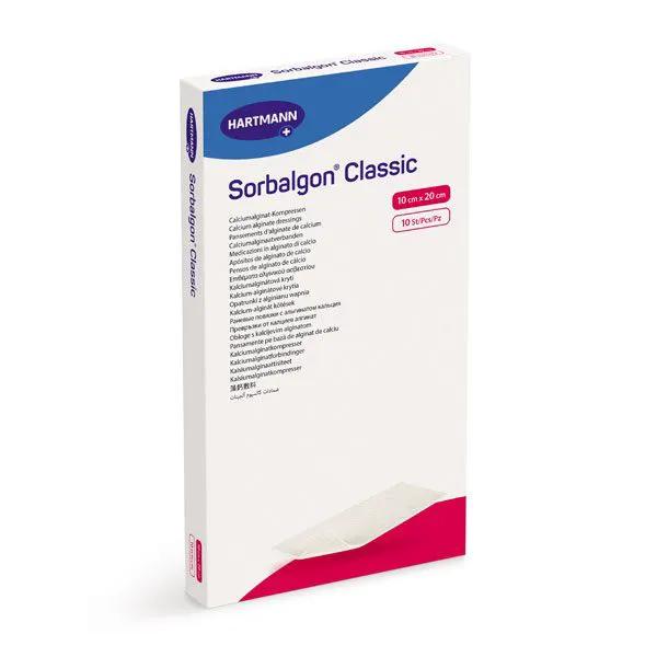 Pansament alginat de calciu Sorbalgon, 10 cm x 20 cm, 5 buc.