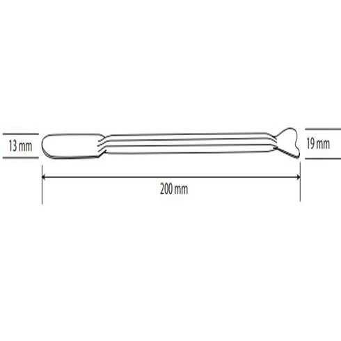 Spatula Ayre, din plastic, Cetro Suedia, nesterila 2
