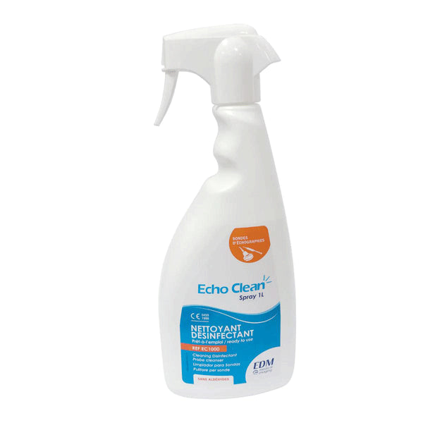 Spray dezinfectant Echo Clean pentru sonde ecograf, 1 litru by EDM