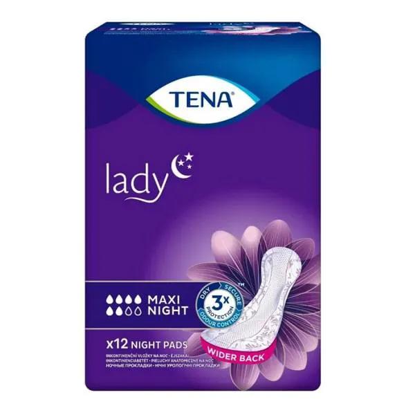 Absorbante incontinenta Tena Lady Slim Maxi Night, 12 buc. |Medizone
