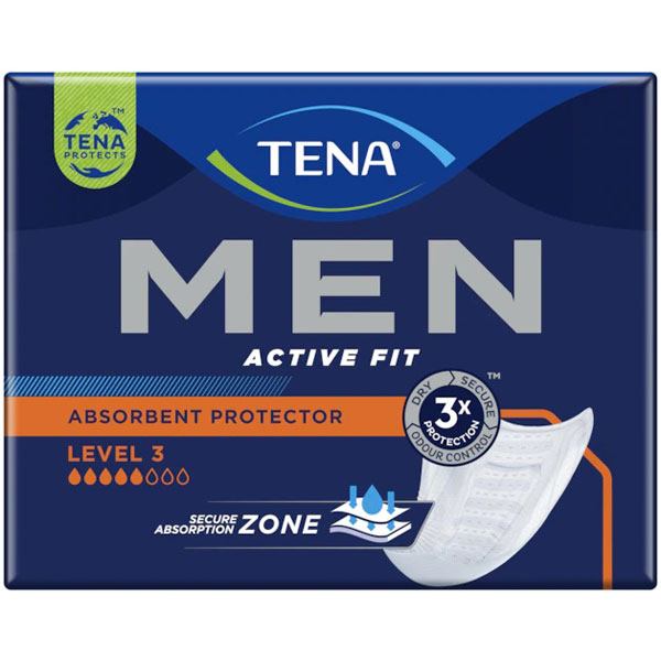 Absorbante barbati Tena Men Super Level 3, 8 buc.|Medizone