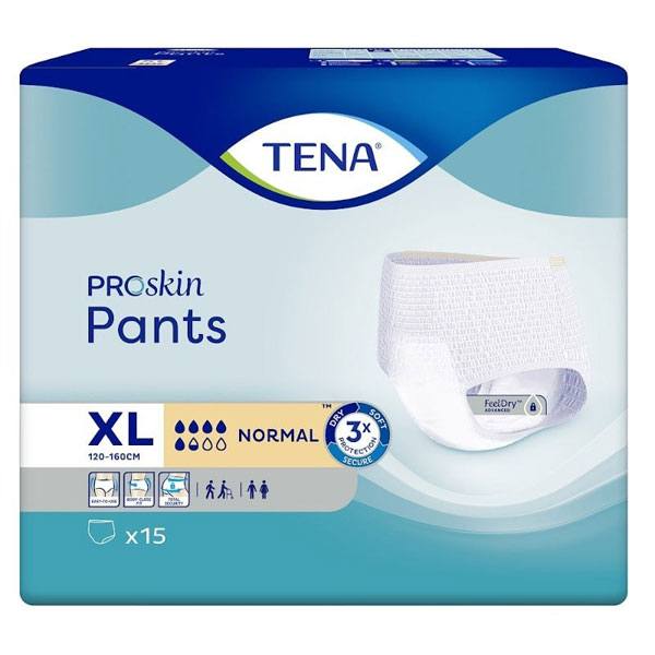 Scutece chilot TENA Pants Normal, XL, 15 buc.|Medizone