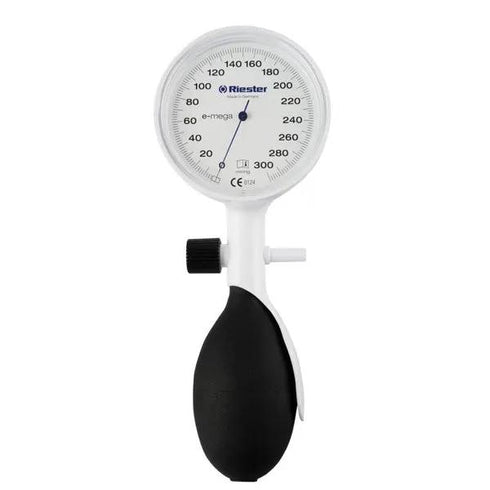 Tensiometru mecanic, Riester E-Mega, manseta latex, alb