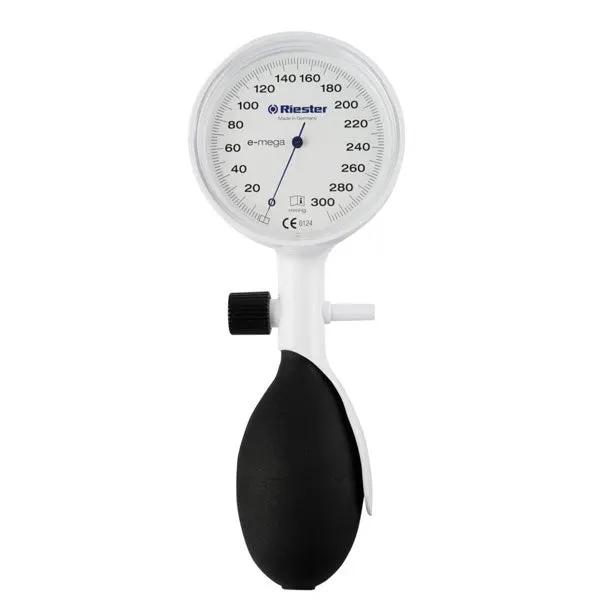Tensiometru mecanic, Riester E-Mega, manseta latex, alb