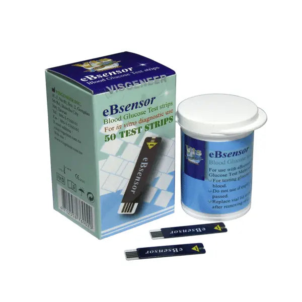 Teste pentru glucometru eBsensor, 50 buc.