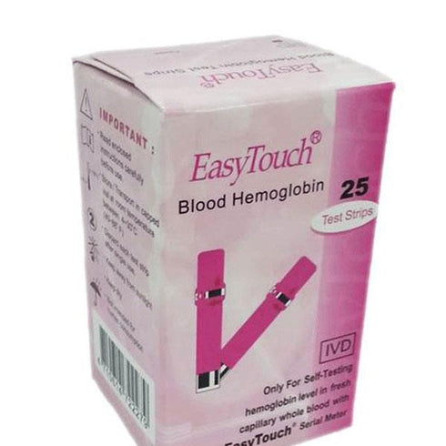 Teste hemoglobina pentru EasyTouch, 25 buc. | medizone.ro