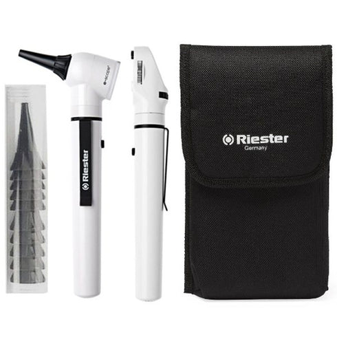 Trusa diagnostic Riester E-Scope, alba - medizone.ro