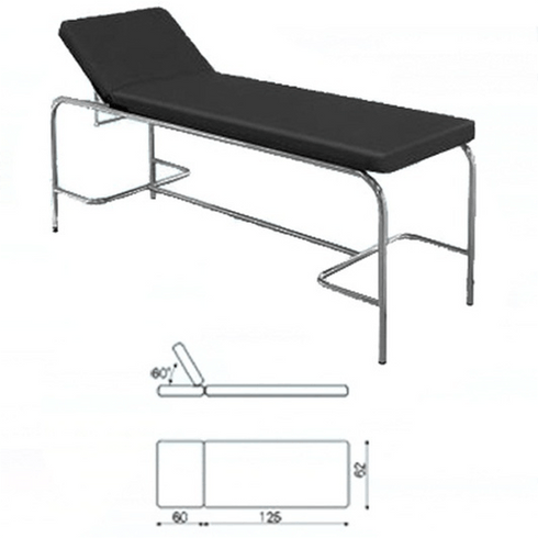 Pat consultatie CS-MED, picioare drepte, demontabile
