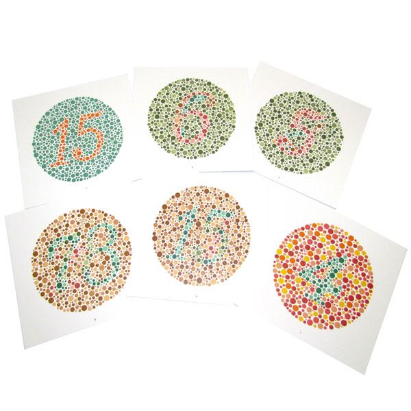 Teste Ishihara, 15 planse